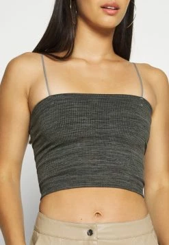 BDG Urban Outfitters BUNGEE STRAP TUBE - Top - Grey -BDG Urban Outfitters shop 0357425314244bf086e797722fb40c6b