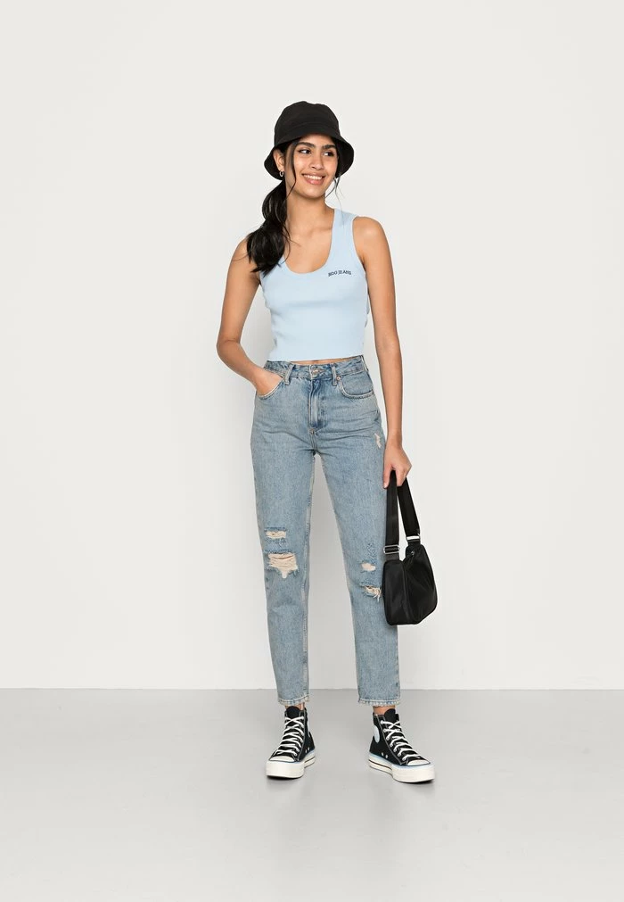 SCOOP TANK - Top - baby blue BDG Urban Outfitters SCOOP TANK - Top - Baby Blue -BDG Urban Outfitters shop 041efb25ee684221bf54e0dae479119c