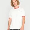 BDG Urban Outfitters RINGER TEE UNISEX - Basic T-shirt - White