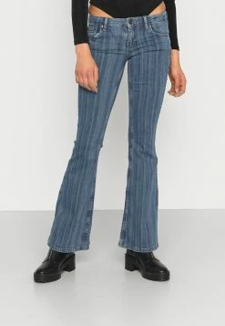 BDG Urban Outfitters STRIP FLARE - Bootcut Jeans - Mid Vintage