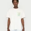 BDG Urban Outfitters STICK WITH PASSION TEE - Print T-shirt - Ecru