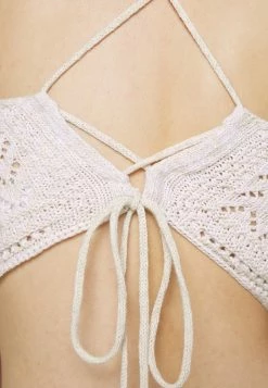 BDG Urban Outfitters BDG COWL NECK CROCHET - Top - Ecru -BDG Urban Outfitters shop 0dad838344e04c29bc2e1afbb4e30a83