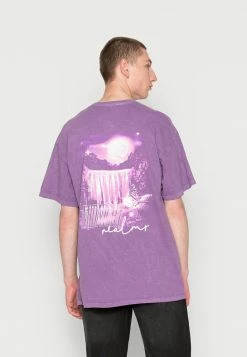 BDG Urban Outfitters MIDNIGHT REALM TEE UNISEX - Print T-shirt - Purple