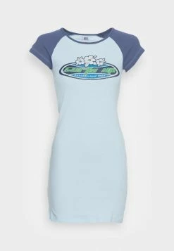 BDG Urban Outfitters BDG SURFS UP RAGLAN SLEEVE TEE DRESS - Day Dress - Blue -BDG Urban Outfitters shop 0fe722bbb05f44989be87fef5b1126c3