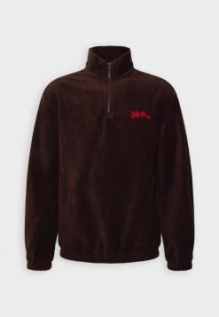 BDG Urban Outfitters MAP EMBROIDERY UNISEX - Sweatshirt - Dark Brown -BDG Urban Outfitters shop 11b8eaf3a9e04eed9141dd778bd49a5f