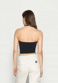 BDG Urban Outfitters JACKIE HALTER - Top - Black -BDG Urban Outfitters shop 133b36711ac743d39e1846934361fe06