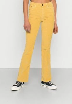 BDG Urban Outfitters FLARE - Trousers - Ceylon Yellow