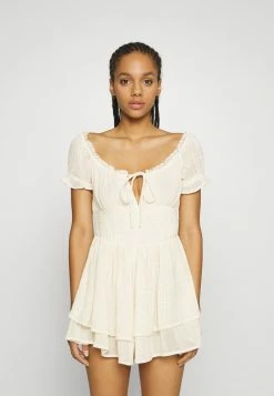 BDG Urban Outfitters PRAIRIE - Jumpsuit - Ecru