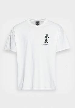 BDG Urban Outfitters SYMBOL TEE UNISEX - Print T-shirt - White -BDG Urban Outfitters shop 177cd609572f4c2c8d90872e41504c21