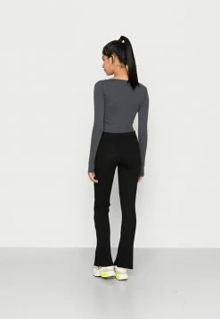 BDG Urban Outfitters ROSIE FLARE - Trousers - Black -BDG Urban Outfitters shop 1797783e82e4456ebb39907806dcc1f1