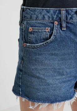 BDG Urban Outfitters SHORT - Denim Shorts - Dark Blue Denim -BDG Urban Outfitters shop 17c641d9ab1146e184fb0c5ee8e0a5ac