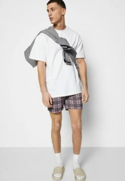 BDG Urban Outfitters CHECKED - Shorts - Pink -BDG Urban Outfitters shop 18c095be539247d0a9e0475ca4138939