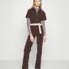 BDG Urban Outfitters ZIP - Jumpsuit - Dark Brown