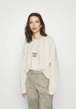 BDG Urban Outfitters SPHERE - Sweatshirt - Ecru