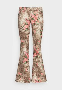 BDG Urban Outfitters LEOPARD FLORAL - Trousers - Multi -BDG Urban Outfitters shop 1e74bc72a3b949a985417837703a0c93