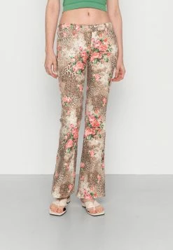 BDG Urban Outfitters LEOPARD FLORAL - Trousers - Multi