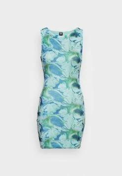 BDG Urban Outfitters AUSTIN DRESS - Shift Dress - Blue -BDG Urban Outfitters shop 2448e81f1590446db0b16b63b930cb4f