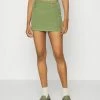 BDG Urban Outfitters DETAIL MINI SKIRT - Mini Skirt - Green -BDG Urban Outfitters shop 27722e5094084bd280cbac83a1f44a7c