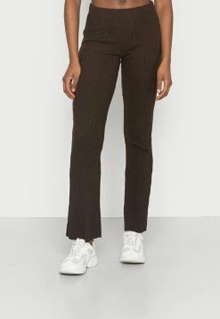 BDG Urban Outfitters ROSIE FLARE - Trousers - Choc