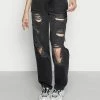 BDG Urban Outfitters MODERN BOYFRIEND - Straight Leg Jeans - Black