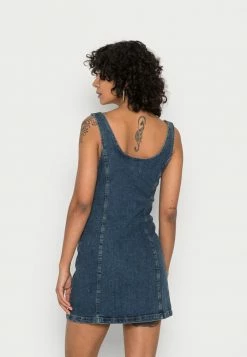 BDG Urban Outfitters BDG MADDIE DRESS - Day Dress - Dark Vintage -BDG Urban Outfitters shop 27c0a226123f40c7a191b659528ee3a8