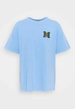 BDG Urban Outfitters LOGO TEE - Print T-shirt - Washed Blue -BDG Urban Outfitters shop 28bede658a1944fa9f41bbf6143b842b