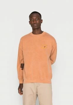 BDG Urban Outfitters CREST CREW NECK UNISEX - Sweatshirt - Caramel