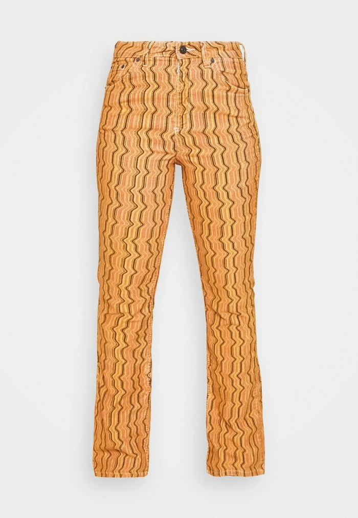 FLARE - Trousers - cream/pink BDG Urban Outfitters FLARE - Trousers - Cream/pink -BDG Urban Outfitters shop 2a3c1e865a7547b0befa66d81f4a768d