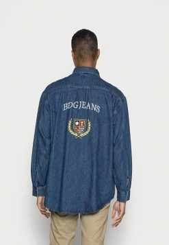 BDG Urban Outfitters BDG CREST DENIM SHACKET - Denim Jacket - Dark Vintage -BDG Urban Outfitters shop 2cb8bbacdc4d4fb9a3e16528921ecb1a