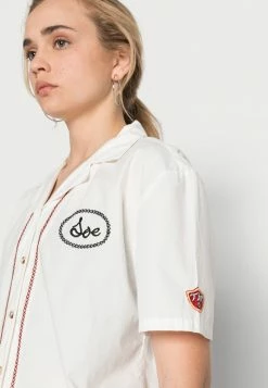 BDG Urban Outfitters NOLAN BOWLING SHIRT - Button-down Blouse - White 6 BDG Urban Outfitters NOLAN BOWLING SHIRT - Button-down Blouse - White -BDG Urban Outfitters shop 2df3874ca50a4244b55237f973dd0e80