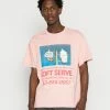 BDG Urban Outfitters SOFT SERVE TEE UNISEX - Print T-shirt - Pink -BDG Urban Outfitters shop 2f136cc6f38840ee8dbdb090e6a6e632