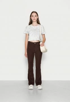 BDG Urban Outfitters FLARE - Trousers - Chocolate -BDG Urban Outfitters shop 337649d26299460eb35672cefc0f541d