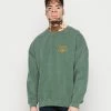 BDG Urban Outfitters CREST CREW NECK UNISEX - Sweatshirt - Green