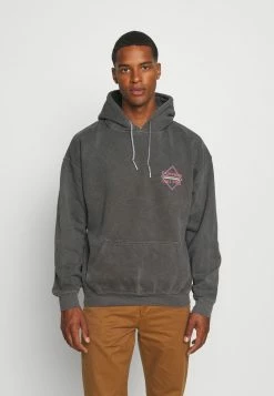 BDG Urban Outfitters EXPLORATION HOODIE - Hoodie - Black -BDG Urban Outfitters shop 3517e171f7ed43e8a683c952039086f0