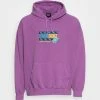 BDG Urban Outfitters HIBISCUS ENERGY HOODIE UNISEX - Hoodie - Magenta