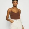 BDG Urban Outfitters BUNGEE STRAP BODY THONG SNAP - Top - Brunette -BDG Urban Outfitters shop 36e90987ada8497a9248a7e61f75aeff