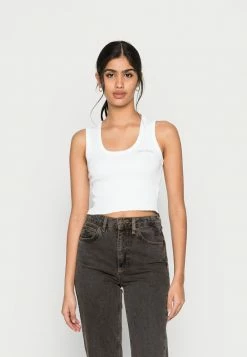 BDG Urban Outfitters RELAX SCOOP TANK - Top - White