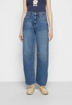 BDG Urban Outfitters LOGAN BARELL LEG CARPENTER - Relaxed Fit Jeans - Dark Vintage -BDG Urban Outfitters shop 3d157c398f0f42df823c14c4781f4644