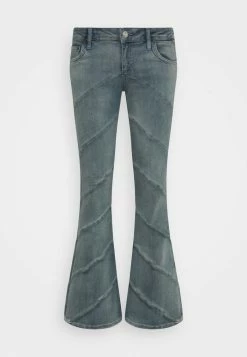 BDG Urban Outfitters SEAM LOW RISE FLARE - Flared Jeans - Grey -BDG Urban Outfitters shop 3d3b53b88fbf4e8d8862877a609e29f1