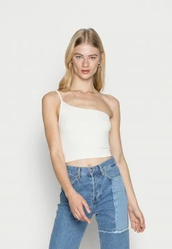 BDG Urban Outfitters ONE SHOULDER TANK - Top - Ivory