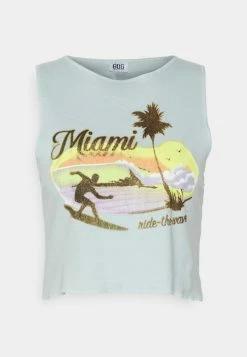 BDG Urban Outfitters MIAMI TANK - Top - Blue 5 BDG Urban Outfitters MIAMI TANK - Top - Blue -BDG Urban Outfitters shop 3f2d79f3079441e08c303433e4c0d85a