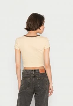 BDG Urban Outfitters RINGER BABY TEE - Basic T-shirt - Ecru 4 BDG Urban Outfitters RINGER BABY TEE - Basic T-shirt - Ecru -BDG Urban Outfitters shop 3f6b89235f9d4e989dc85e7eb50b560d