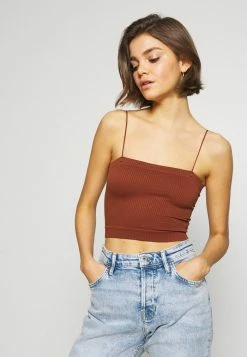 BDG Urban Outfitters BUNGEE STRAP TUBE - Top - Brunette