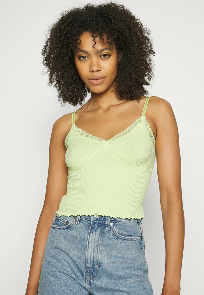 CROSS CAMI - Top - lime BDG Urban Outfitters CROSS CAMI - Top - Lime -BDG Urban Outfitters shop 4192ec98a0fe4d2982eb687556974372