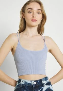 BDG Urban Outfitters CINDY STRAPPY BACK - Top - Pale Blue -BDG Urban Outfitters shop 436fdd325aa04bc198e166b0a84f785e