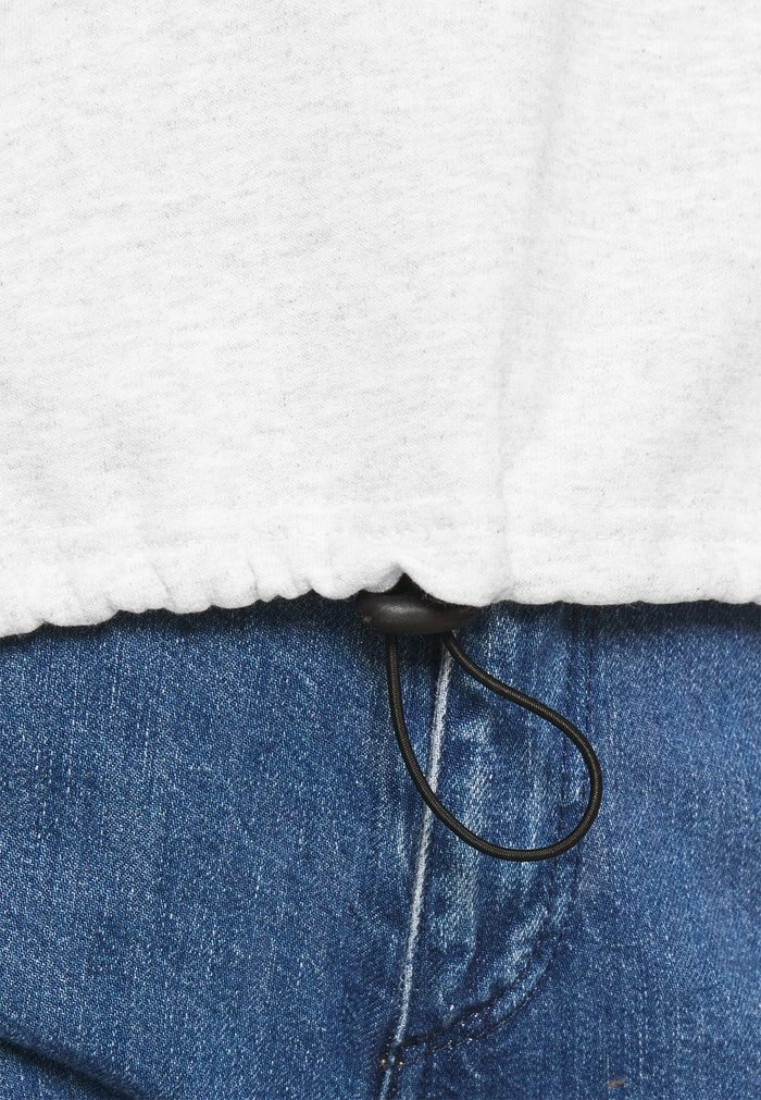 BUBBLE HEM - Sweatshirt - light grey BDG Urban Outfitters BUBBLE HEM - Sweatshirt - Light Grey -BDG Urban Outfitters shop 46ba90dffd4c4bc3887dd5b01a165883