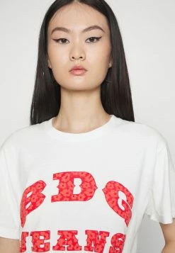 BDG Urban Outfitters PUFF TEE - Print T-shirt - White -BDG Urban Outfitters shop 477026b5997a43ed811e6b984c4744fd