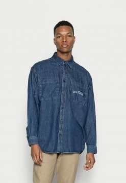 BDG Urban Outfitters BDG CREST DENIM SHACKET - Denim Jacket - Dark Vintage