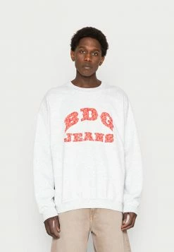 BDG Urban Outfitters LOGO HIGH BUILD UNISEX - Sweatshirt - Grey Marl