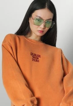BDG Urban Outfitters COLORADO SPRINGS - Sweatshirt - Washed Orange -BDG Urban Outfitters shop 57435d4e6e8c49adb0b5c078bcd208b1
